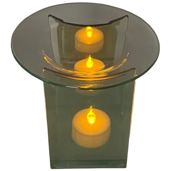 PartyLite Infinite Reflections Aroma Melts Warmer Candle Heat Decor Mirror P9226 - Picture 10 of 16